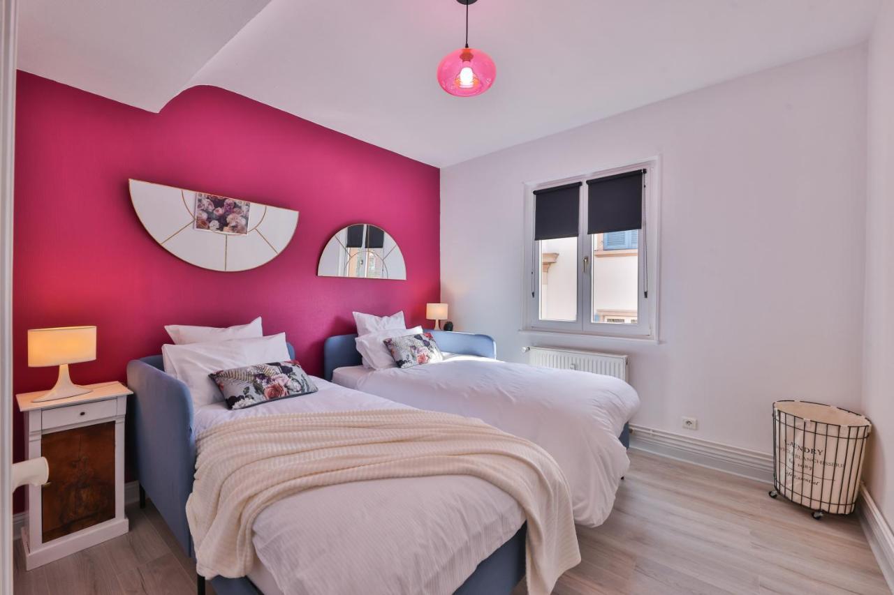 Le Moderne Vintage Hyper Centre,3 Chambres, Neuf Au Calme, 3 Etoiles Munster  Kültér fotó